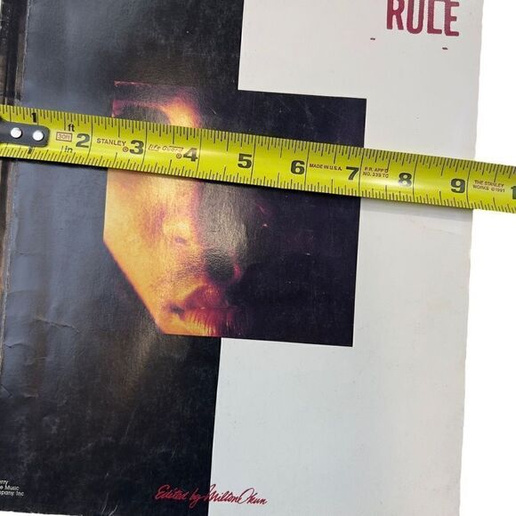 1990 LET LOVE RULE Lenny Kravitz   Piano/Vocal/Guitar Songbook PaperBack - Picture 5 of 12